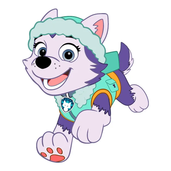 Running Everest PAW Patrol Full Body SVG PNG Clipart Running Everest PAW Patrol Full Body SVG PNG Clipart - Free Cartoon Vector Illustration PNG SVG AI EPS Download