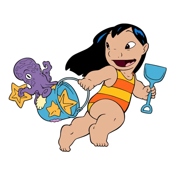 Running Lilo Pelekai with Beach Bucket Full Body SVG PNG Clipart Running Lilo Pelekai with Beach Bucket Full Body SVG PNG Clipart - Free Cartoon Vector Illustration PNG SVG AI EPS Download