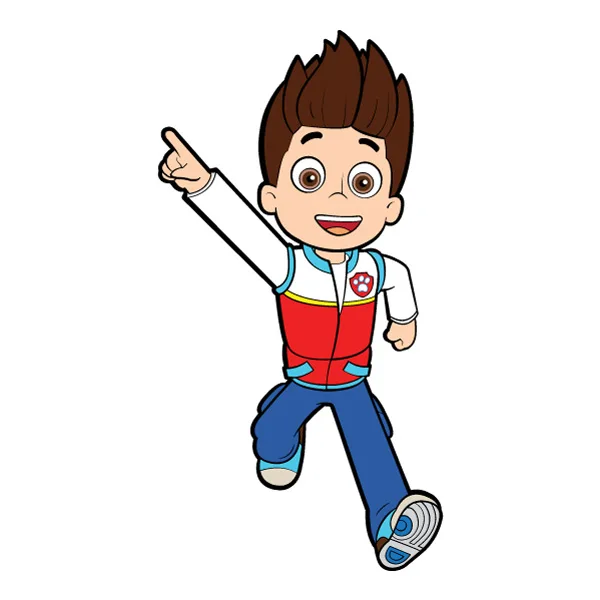 Running Ryder PAW Patrol Pointing Up Full Body SVG PNG Clipart Running Ryder PAW Patrol Pointing Up Full Body SVG PNG Clipart - Free Cartoon Vector Illustration PNG SVG AI EPS Download