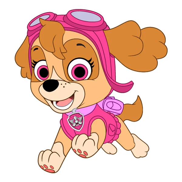 Running Skye PAW Patrol Full Body SVG PNG Clipart Running Skye PAW Patrol Full Body SVG PNG Clipart - Free Cartoon Vector Illustration PNG SVG AI EPS Download