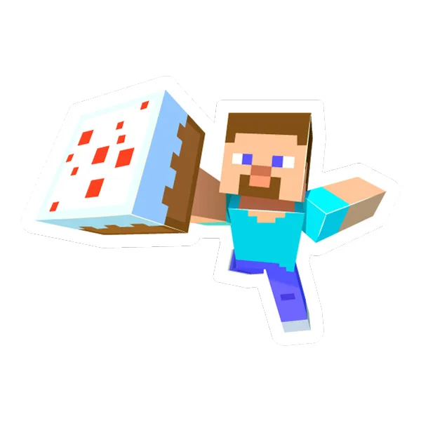 Running Steve Minecraft Holding Cake Full Body SVG PNG Clipart Running Steve Minecraft Holding Cake Full Body SVG PNG Clipart - Free Cartoon Vector Illustration PNG SVG AI EPS Download
