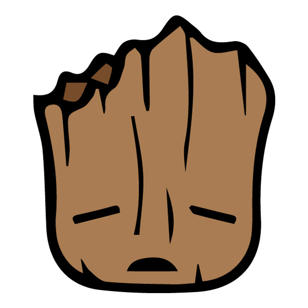 Sad Groot Head Cartoon SVG PNG Clipart Sad Groot Head Cartoon SVG PNG Clipart - Free Cartoon Vector Illustration PNG SVG AI EPS Download