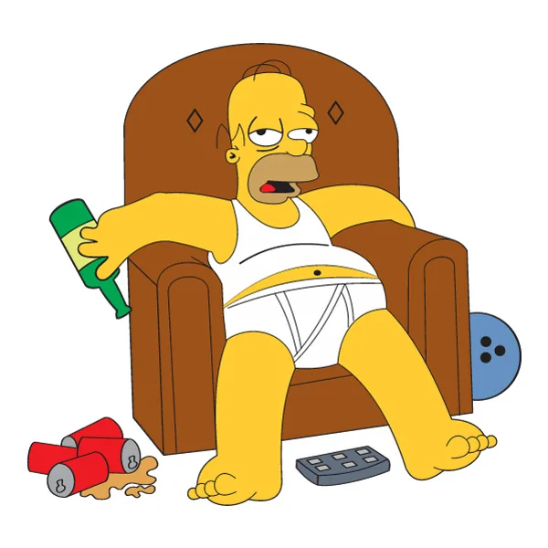 Sitting Lazy Homer Simpson in Armchair Cartoon SVG PNG Clipart Sitting Lazy Homer Simpson in Armchair Cartoon SVG PNG Clipart - Free Cartoon Vector Illustration PNG SVG AI EPS Download
