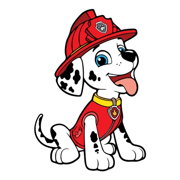 Sitting Marshall PAW Patrol Firefighter Full Body SVG PNG Clipart Sitting Marshall PAW Patrol Firefighter Full Body SVG PNG Clipart - Premium Cartoon Vector Illustration PNG SVG AI EPS Download