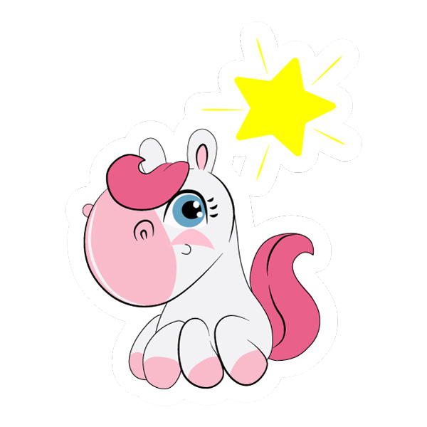 Sitting My Little Pony Style Baby Unicorn with Star SVG PNG Clipart Sitting My Little Pony Style Baby Unicorn with Star SVG PNG Clipart - Free Cartoon Vector Illustration PNG SVG AI EPS Download