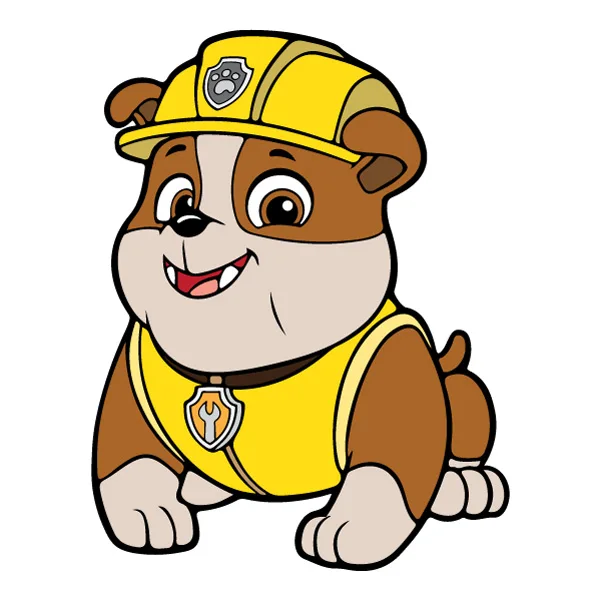 Sitting Rubble PAW Patrol Full Body Mascot SVG PNG Clipart Sitting Rubble PAW Patrol Full Body Mascot SVG PNG Clipart - Free Cartoon Vector Illustration PNG SVG AI EPS Download