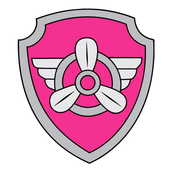 Skye PAW Patrol Badge Propeller Icon Flat SVG PNG Clipart Skye PAW Patrol Badge Propeller Icon Flat SVG PNG Clipart - Free Cartoon Vector Illustration PNG SVG AI EPS Download