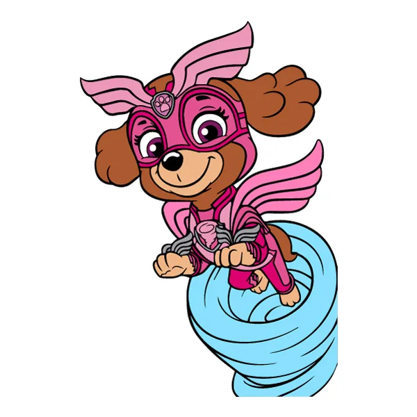 Skye PAW Patrol Mighty Pups Badge SVG PNG Clipart Skye PAW Patrol Mighty Pups Badge SVG PNG Clipart - Premium Cartoon Vector Illustration PNG SVG AI EPS Download