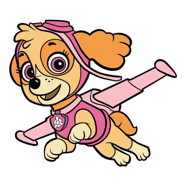 Skye PAW Patrol SVG PNG Clipart Skye PAW Patrol SVG PNG Clipart - Free Cartoon Vector Illustration PNG SVG AI EPS Download