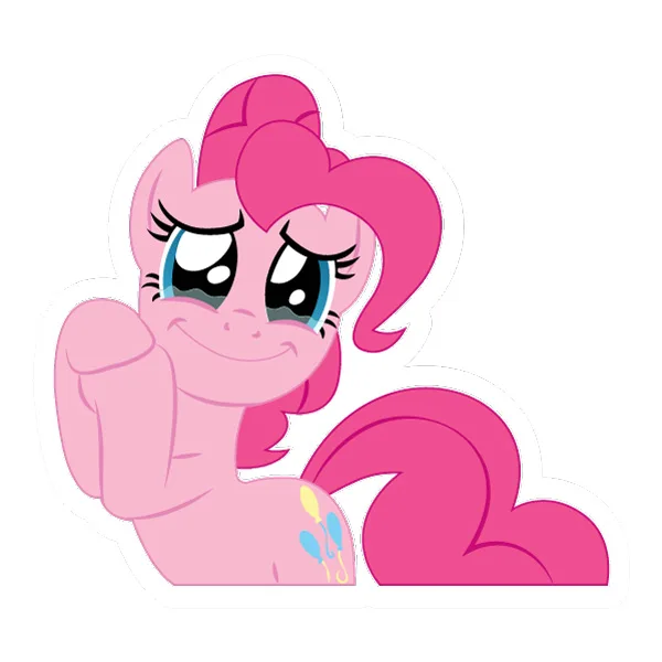 Smiling Pinkie Pie Hoof to Chin Half Body SVG PNG Clipart Smiling Pinkie Pie Hoof to Chin Half Body SVG PNG Clipart - Free Cartoon Vector Illustration PNG SVG AI EPS Download