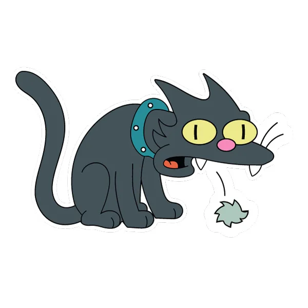 Snowball II Coughing Hairball Full Body Flat SVG PNG Clipart Snowball II Coughing Hairball Full Body Flat SVG PNG Clipart - Free Cartoon Vector Illustration PNG SVG AI EPS Download