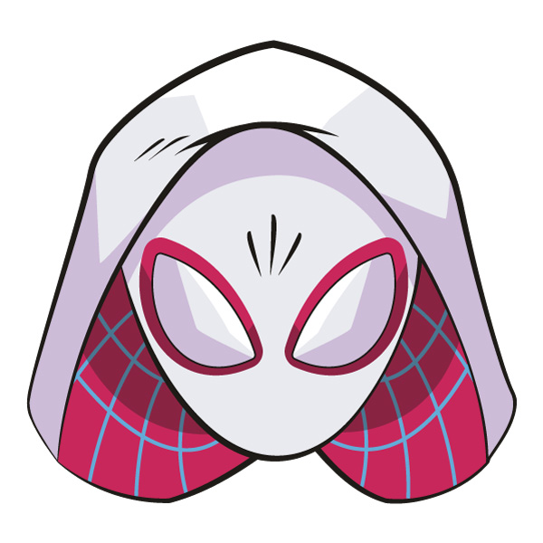 Spider Gwen Comic Sticker Pose SVG PNG Clipart for Cricut Spider Gwen Comic Sticker Pose SVG PNG Clipart for Cricut - Free Cartoon Vector Illustration PNG SVG AI EPS Download