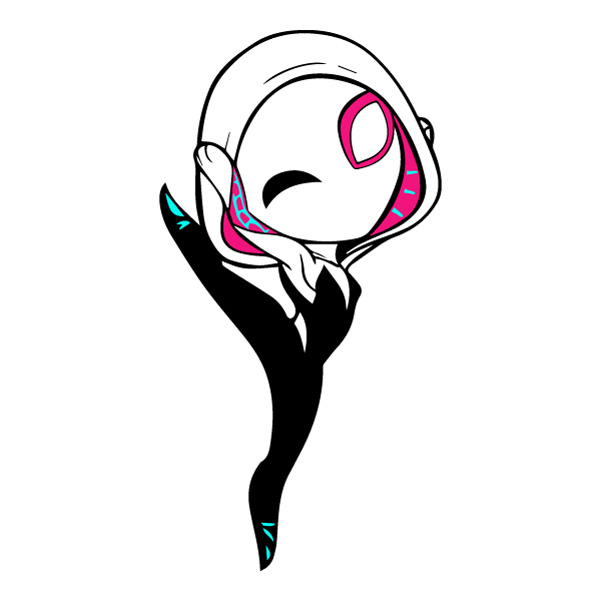 Spider Gwen Hero Silhouette Pose SVG PNG Clipart for Cricut Spider Gwen Hero Silhouette Pose SVG PNG Clipart for Cricut - Free Cartoon Vector Illustration PNG SVG AI EPS Download