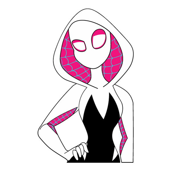 Spider Gwen Spider Verse Pose SVG PNG Clipart for Cricut Spider Gwen Spider Verse Pose SVG PNG Clipart for Cricut - Free Cartoon Vector Illustration PNG SVG AI EPS Download