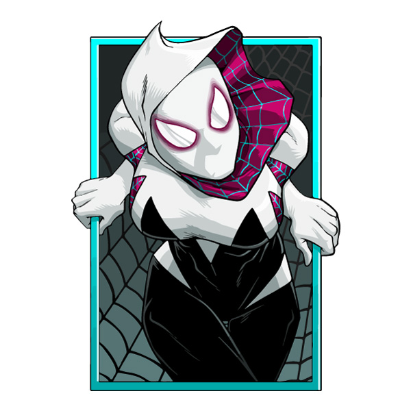 Spider Gwen Superhero Portrait SVG PNG Clipart for Cricut Spider Gwen Superhero Portrait SVG PNG Clipart for Cricut - Free Cartoon Vector Illustration PNG SVG AI EPS Download