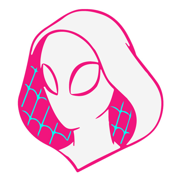 Spider Gwen Web Line Art Pose SVG PNG Clipart for Cricut Spider Gwen Web Line Art Pose SVG PNG Clipart for Cricut - Free Cartoon Vector Illustration PNG SVG AI EPS Download