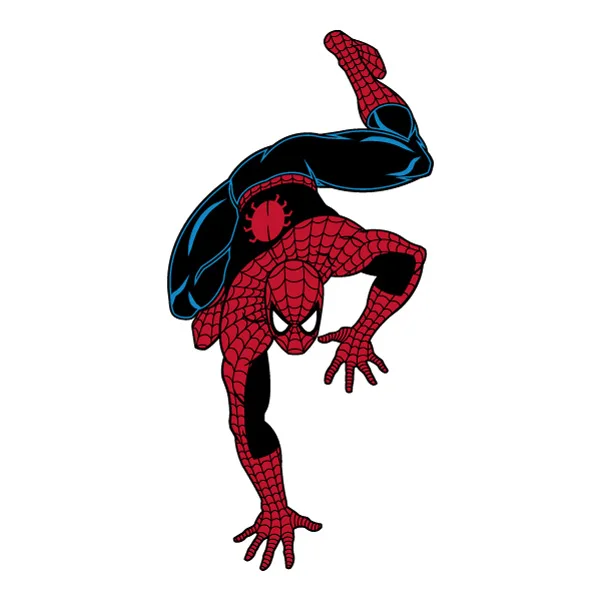 Spider-Man Crouching Action Pose Comic Illustration Full Body SVG PNG Clipart Spider-Man Crouching Action Pose Comic Illustration Full Body SVG PNG Clipart - Premium Cartoon Vector Illustration PNG SVG AI EPS Download