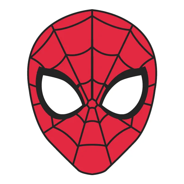 Spider-Man Mask Front View Flat Design Vector SVG PNG Clipart Spider-Man Mask Front View Flat Design Vector SVG PNG Clipart - Free Cartoon Vector Illustration PNG SVG AI EPS Download