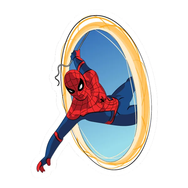 Spider-Man Swinging Through Portal Comic Illustration SVG PNG Clipart Spider-Man Swinging Through Portal Comic Illustration SVG PNG Clipart - Free Cartoon Vector Illustration PNG SVG AI EPS Download
