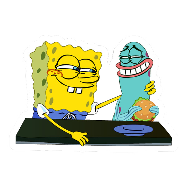 SpongeBob And Squidward DJ Booth Scene SVG PNG Clipart SpongeBob And Squidward DJ Booth Scene SVG PNG Clipart - Premium Cartoon Vector Illustration PNG SVG AI EPS Download