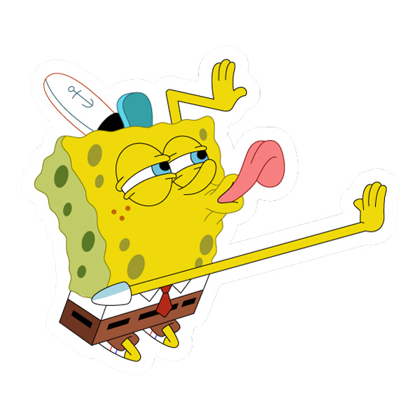SpongeBob Jellyfishing Tongue Pose SVG PNG Clipart SpongeBob Jellyfishing Tongue Pose SVG PNG Clipart - Free Cartoon Vector Illustration PNG SVG AI EPS Download