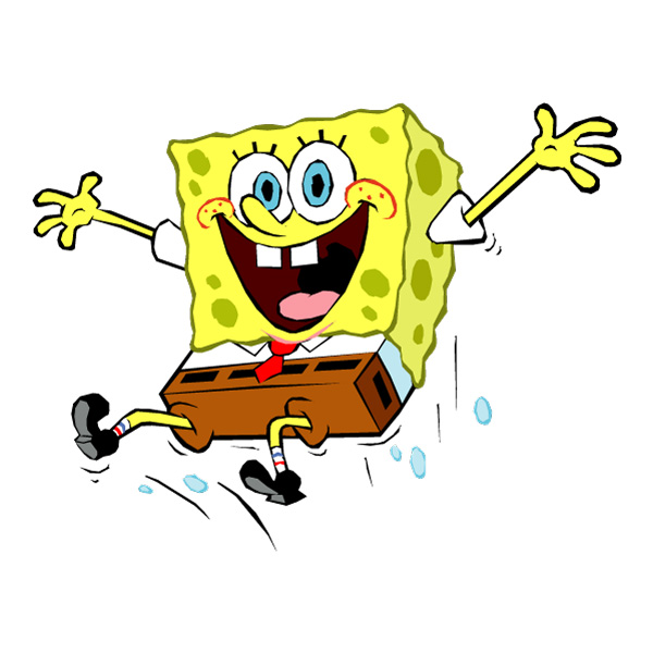 SpongeBob Jumping Excited Character SVG PNG Clipart SpongeBob Jumping Excited Character SVG PNG Clipart - Free Cartoon Vector Illustration PNG SVG AI EPS Download