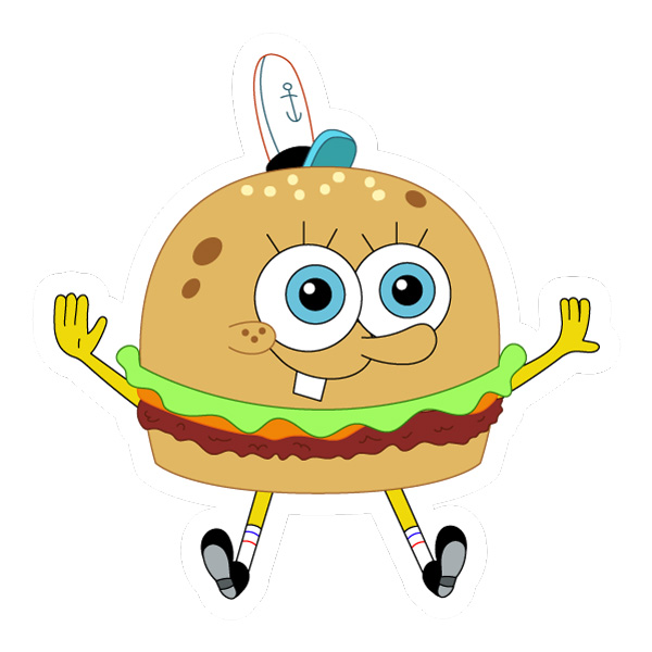 SpongeBob Krabby Patty Burger Costume SVG PNG Clipart SpongeBob Krabby Patty Burger Costume SVG PNG Clipart - Free Cartoon Vector Illustration PNG SVG AI EPS Download