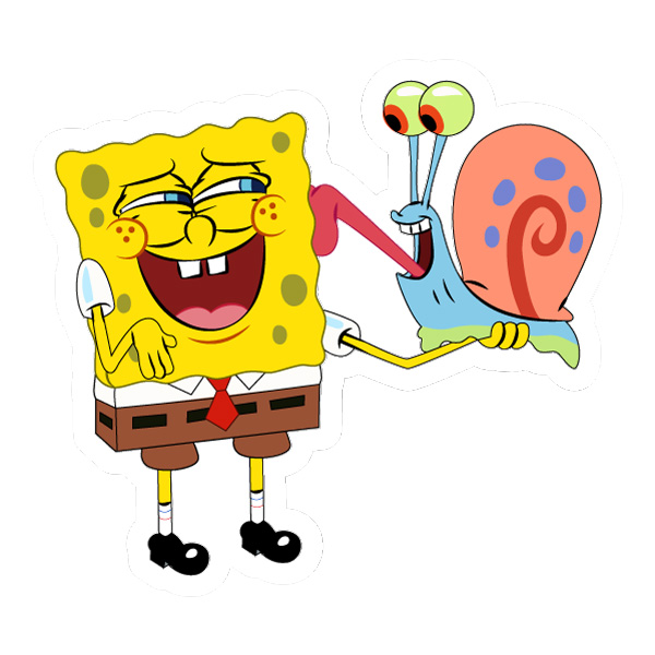 SpongeBob Laughing With Gary Snail SVG PNG Clipart SpongeBob Laughing With Gary Snail SVG PNG Clipart - Free Cartoon Vector Illustration PNG SVG AI EPS Download