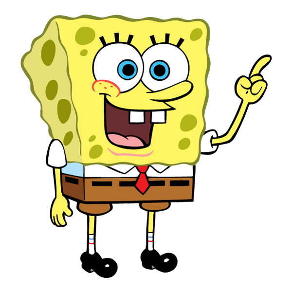SpongeBob Pointing Up Happy Character SVG PNG Clipart SpongeBob Pointing Up Happy Character SVG PNG Clipart - Free Cartoon Vector Illustration PNG SVG AI EPS Download
