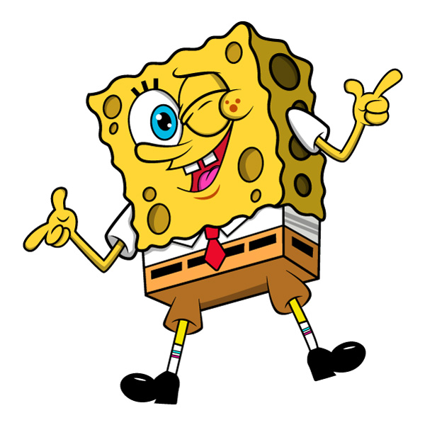 SpongeBob Sponge Pose Waving Hand SVG PNG Clipart SpongeBob Sponge Pose Waving Hand SVG PNG Clipart - Free Cartoon Vector Illustration PNG SVG AI EPS Download