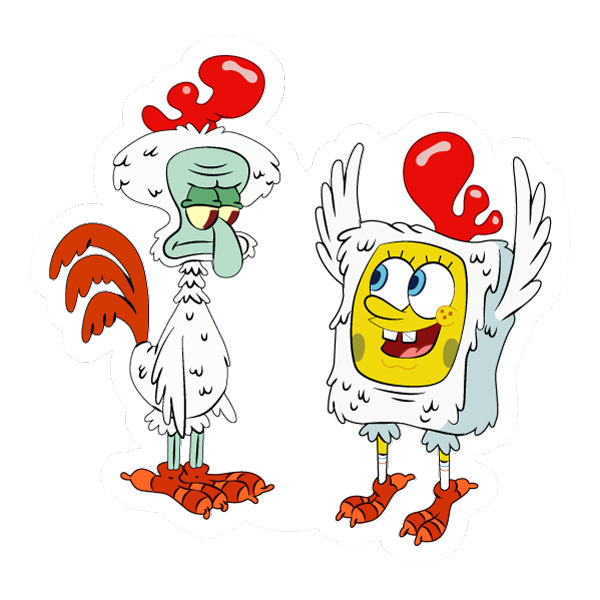 SpongeBob Squidward Mr Krabs Chicken Costumes SVG PNG Clipart SpongeBob Squidward Mr Krabs Chicken Costumes SVG PNG Clipart - Free Cartoon Vector Illustration PNG SVG AI EPS Download