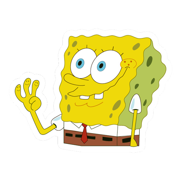SpongeBob Waving Side Pose SVG PNG Clipart SpongeBob Waving Side Pose SVG PNG Clipart - Free Cartoon Vector Illustration PNG SVG AI EPS Download