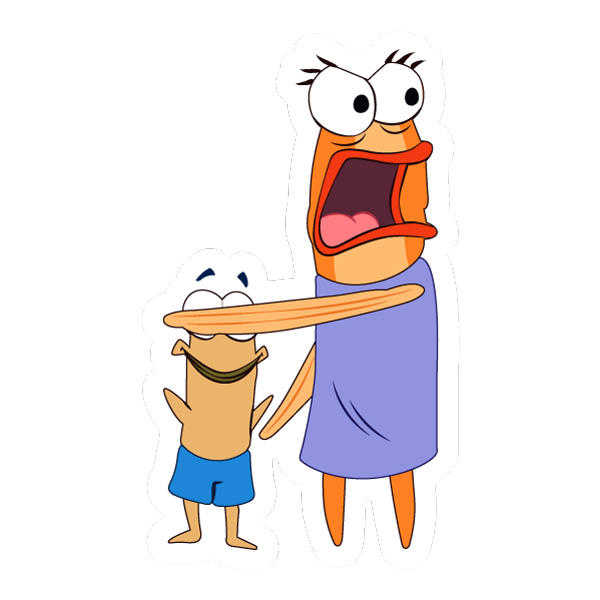 SpongeBob With Angry Fish Scene SVG PNG Clipart SpongeBob With Angry Fish Scene SVG PNG Clipart cartoon vector illustration