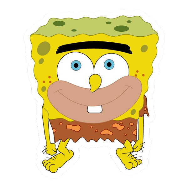 SpongeBob Wrapped In Newspaper Pose SVG PNG Clipart SpongeBob Wrapped In Newspaper Pose SVG PNG Clipart - Free Cartoon Vector Illustration PNG SVG AI EPS Download