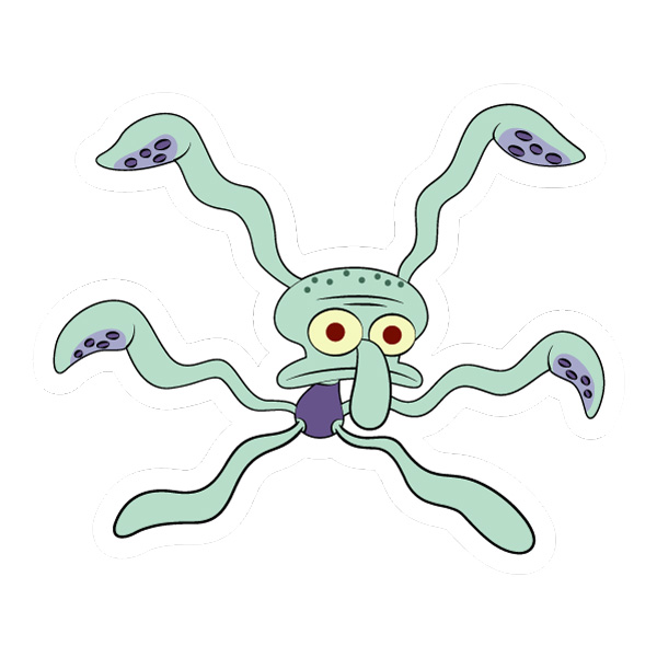 Squidward Tentacles Monster Character SVG PNG Clipart Squidward Tentacles Monster Character SVG PNG Clipart - Free Cartoon Vector Illustration PNG SVG AI EPS Download
