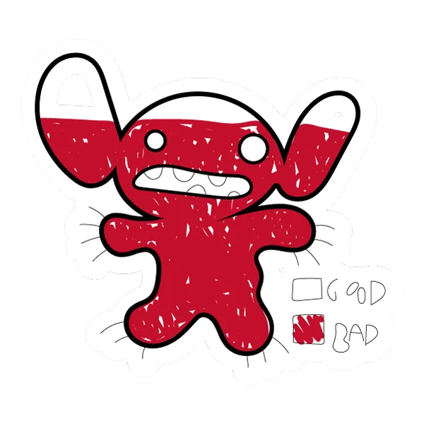 Standing Bad Level Stitch Hand-Drawn Doodle SVG PNG Clipart Standing Bad Level Stitch Hand-Drawn Doodle SVG PNG Clipart - Free Cartoon Vector Illustration PNG SVG AI EPS Download