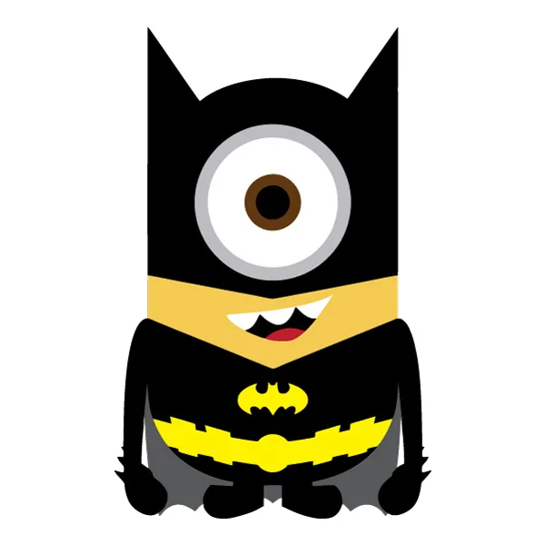 Standing Batman Minion One Eye Full Body SVG PNG Clipart Standing Batman Minion One Eye Full Body SVG PNG Clipart - Free Cartoon Vector Illustration PNG SVG AI EPS Download