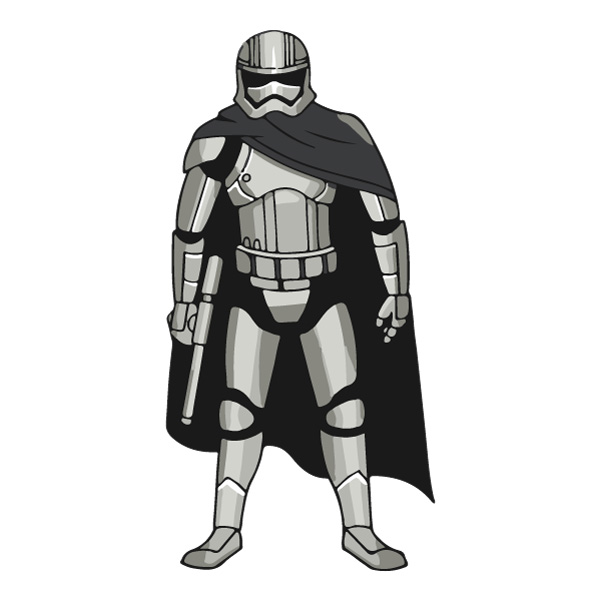 Standing Captain Phasma Star Wars Mascot SVG PNG Clipart Standing Captain Phasma Star Wars Mascot SVG PNG Clipart - Free Cartoon Vector Illustration PNG SVG AI EPS Download