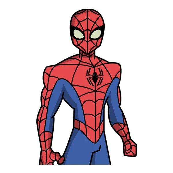 Standing Cartoon Spider-Man Half Body SVG PNG Clipart Standing Cartoon Spider-Man Half Body SVG PNG Clipart - Free Cartoon Vector Illustration PNG SVG AI EPS Download