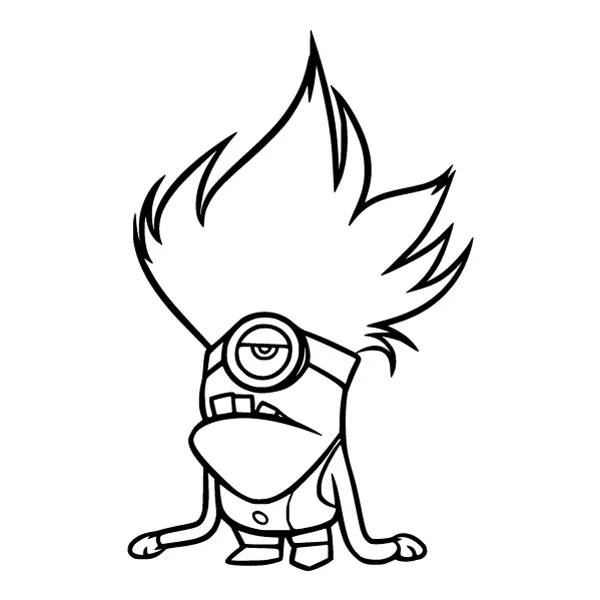 Standing Evil Minion Line Art Full Body SVG PNG Clipart Standing Evil Minion Line Art Full Body SVG PNG Clipart - Free Cartoon Vector Illustration PNG SVG AI EPS Download