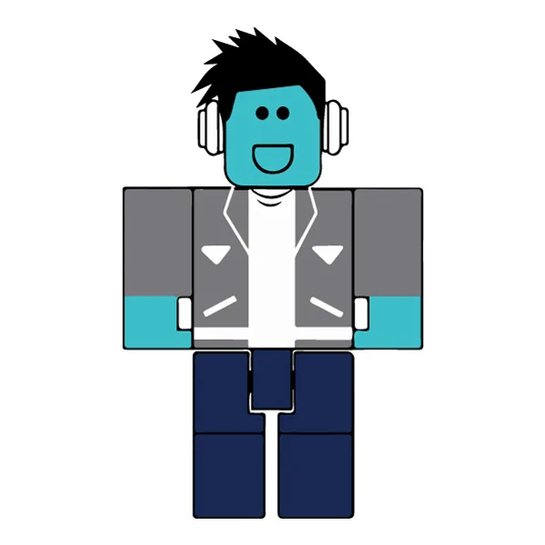 Standing Flat Design Roblox Character Full Body SVG PNG Clipart Standing Flat Design Roblox Character Full Body SVG PNG Clipart - Free Cartoon Vector Illustration PNG SVG AI EPS Download