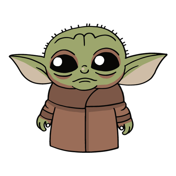 Standing Grogu Baby Yoda Cartoon SVG PNG Clipart Standing Grogu Baby Yoda Cartoon SVG PNG Clipart - Free Cartoon Vector Illustration PNG SVG AI EPS Download