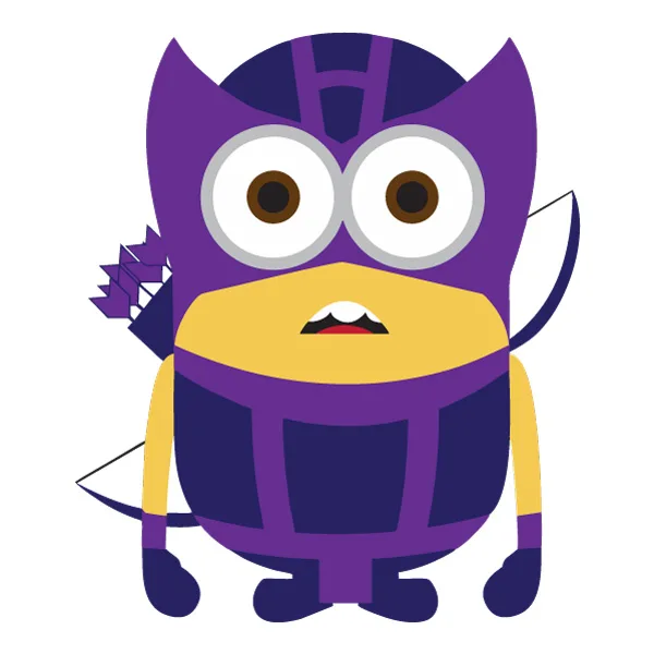 Standing Hawkeye Minion Superhero Mascot Full Body Vector SVG PNG Clipart Standing Hawkeye Minion Superhero Mascot Full Body Vector SVG PNG Clipart - Free Cartoon Vector Illustration PNG SVG AI EPS Download