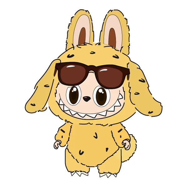 Standing Labubu Doll with Sunglasses Mascot Style Full Body SVG PNG Clipart Standing Labubu Doll with Sunglasses Mascot Style Full Body SVG PNG Clipart - Free Cartoon Vector Illustration PNG SVG AI EPS Download
