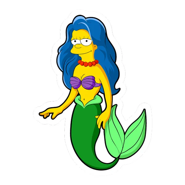Standing Marge Simpson Mermaid Full Body Cartoon SVG PNG Clipart Standing Marge Simpson Mermaid Full Body Cartoon SVG PNG Clipart - Premium Cartoon Vector Illustration PNG SVG AI EPS Download