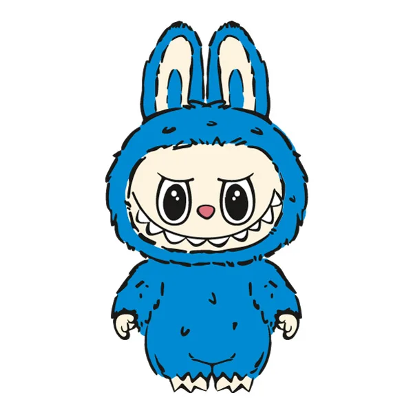 Standing Mascot Style Blue Monster Bunny Full Body SVG PNG Clipart Standing Mascot Style Blue Monster Bunny Full Body SVG PNG Clipart - Free Cartoon Vector Illustration PNG SVG AI EPS Download