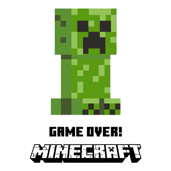 Standing Minecraft Creeper Game Over Pixel Art SVG PNG Clipart Standing Minecraft Creeper Game Over Pixel Art SVG PNG Clipart - Premium Cartoon Vector Illustration PNG SVG AI EPS Download
