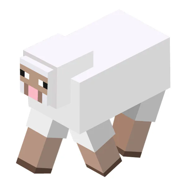Standing Minecraft Sheep Full Body Voxel SVG PNG Clipart Standing Minecraft Sheep Full Body Voxel SVG PNG Clipart - Free Cartoon Vector Illustration PNG SVG AI EPS Download