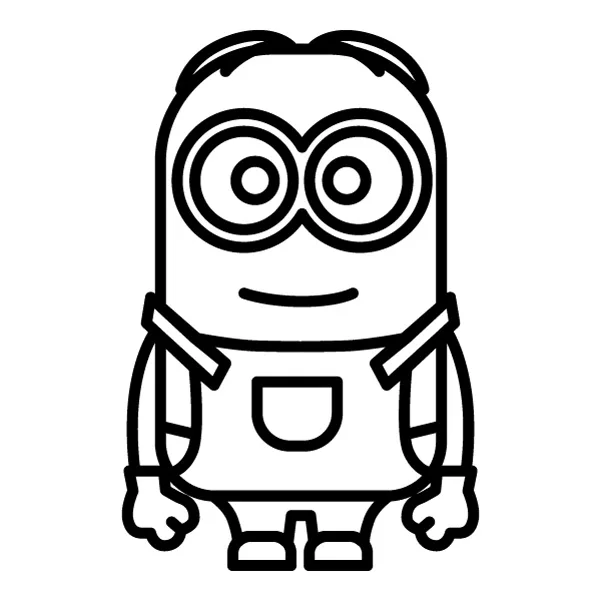 Standing Minion Line Art Full Body Vector SVG PNG Clipart Standing Minion Line Art Full Body Vector SVG PNG Clipart - Free Cartoon Vector Illustration PNG SVG AI EPS Download