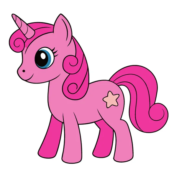 Standing Pink Unicorn My Little Pony Full Body SVG PNG Clipart Standing Pink Unicorn My Little Pony Full Body SVG PNG Clipart - Free Cartoon Vector Illustration PNG SVG AI EPS Download